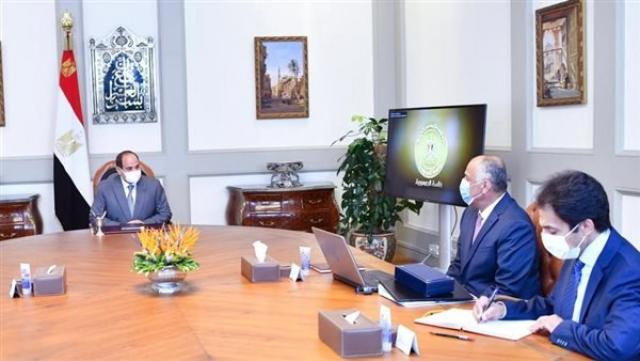 الرئيس عبد الفتاح السيسي ومحافظ البنك المركزي